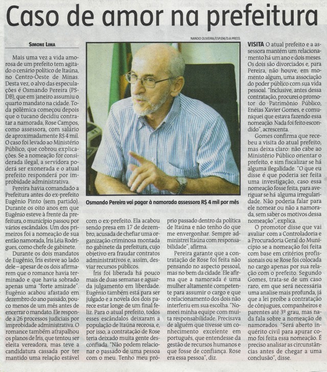 itana - prefeito namorada